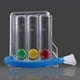 thumbnail image 3 of Ejercitador de respiración Entrenador pulmonar Espirómetro de 3 bolas Espirómetro de incentivo Respiración. Colcomx ejercitador de respiración, 3 of 7