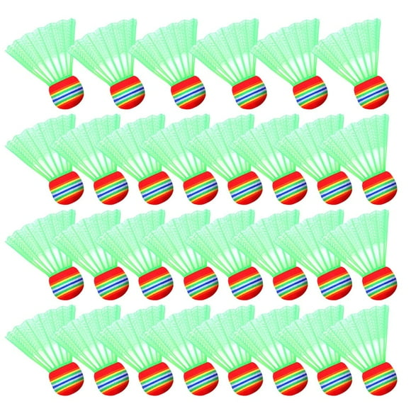 Mosiee Fun And Safe 30Pcs Sponge Shuttlecocks Ideal Badminton Balls For Children