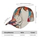thumbnail image 2 of Fotbe Colorful Dachshund Art Gorro Clásico de Béisbol, Gorra Ajustable con Broche Snapback, Gorro de Exterior de Algodón Suave, 2 of 6