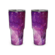 thumbnail image 1 of 2 piezas Termo vaso para bebidas de 30oz galaxia acero inoxidable ilios innova  Galaxia morada, 1 of 8
