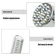 thumbnail image 3 of GOOHOCHY 1 juego de tornillos para matrícula de coche, kit de fijación, herrajes para montaje de matrículas., 3 of 7