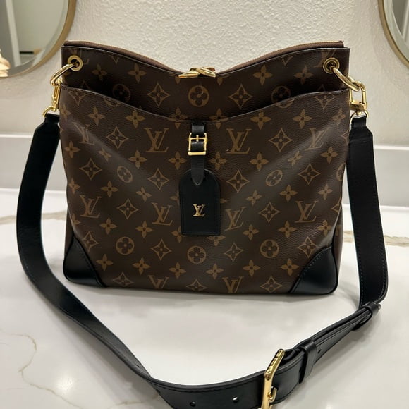 Louis Vuitton オデオン NM Authentic Louis-Vuitton Monogram Odeon NM Noir - Walmart.ca