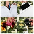 thumbnail image 3 of (2 pack) Abyssaly 17.7 "x 118" Peel and Stick Wallpaper Green Floral wallpaper Green Petunia vine plant contact paper Self-adhesive wallpaper Thickened detachable wallpaper Suitable for home decoration, 3 of 8