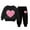 A-Black, variant on Tiweut Kid Outfits Valentine's Day Sweatshirt and Sweatpant Set Heart Printed Clothes Suit