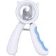 thumbnail image 1 of Cortaúñas para mascotas, acero inoxidable, antisalpicaduras, suministros de limpieza y belleza para mascotas, suministros para uñas (azul), 1 of 4