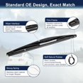 thumbnail image 4 of xianlin-350mm 14 Inch Rear Window Windshield Wiper Blade for Honda CR-V for Subaru Forester Legacy, 4 of 4