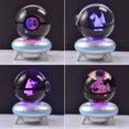 thumbnail image 3 of 3D Crystal Ball LED Night Light Base Changes Color Toy Night Light Child Christmas Present, 3 of 8