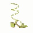 thumbnail image 2 of Tacón Para Mujer CASTALIA 213-85 Verde Tira Ajustable, 2 of 3