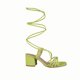 thumbnail image 2 of Tacón Para Mujer CASTALIA 213-85 Verde Tira Ajustable, 2 of 3