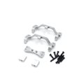 thumbnail image 2 of Tie Rod Seat Mount Axle Up Servo Base Seat Servo Fixed Bracket Suitable for WPL C14 C24 Silver, 2 of 8