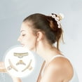 thumbnail image 2 of Lot de 3 Pinces à Cheveux Perle Beige pour Femmes avec Style Élégant, 2 of 8
