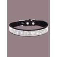 thumbnail image 1 of 1pc Rhinestone Decor Pet Collar, 1 of 4