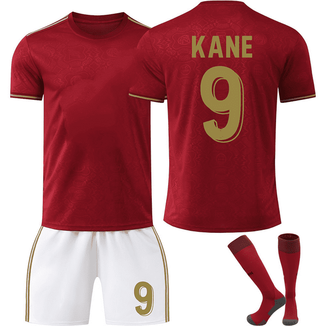 Ballon de Sport Réplique Rouge KANE No. 9 Domicile et Extérieur 2526