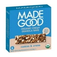 thumbnail image 6 of MadeGood Cookies & Crème Granola Bars, 6 Healthy Snack Bars, 0.85 oz Each, 6 of 9