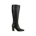 thumbnail image 3 of LIFE STRIDE Womens Black Cushioned Stratford Pointed Toe Block Heel Heeled Boots 7.5 M WC, 3 of 4