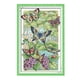 thumbnail image 1 of Kit de punto de cruz moderno contado con mariposa impresa para niños principiantes 32 x 47cm 14CT contados, 1 of 9
