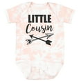 thumbnail image 3 of Inktastic Little Cousin with Arrows Boys or Girls Baby Bodysuit, 3 of 5