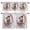 Gray, variant on 3 Piece Kitchen Curtains and Valances Set Mother's Day Cafe Curtains 24 Inch Length Hug Love You Mom Pink Flowers Beige Valance & Tier Curtain for Living Room Bedroom Small Window 54"x18"+27"x24"*2