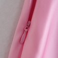 thumbnail image 3 of Diseño tallado hueco Sundress Slit Dress Office Lady Elegant White Spandex Vestidos S-xl Poliéster Naranja Satinado Textura, 3 of 4