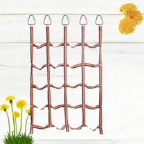 HOOWIFFY Climbing Net Multi Children Sports Supplies 1 Set 57x73x0.4in