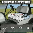 thumbnail image 3 of Yuyamidu Cute Snowman Golf Cart Seat Covers with 4 Front Pockets Christmas Golf Cart Cushion Covers for 2-Person Seats Club Car Seat Towel Blanket, 3 of 7