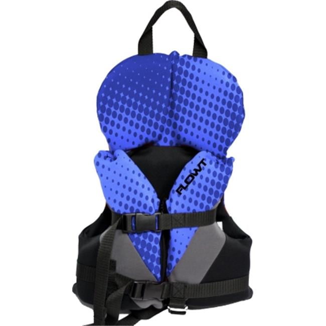 All Purpose Character, Blue Lightweight Neoprene, PVC foam; Infant Child Life Vest by Waterbrands