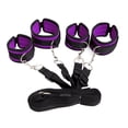 thumbnail image 1 of Juego de puños de cuero suave Kit de correa ajustable para muñeca Tobillo Fitness Ejercicio Cinturón Ormromra CPB-DE-SSW608-3, 1 of 5