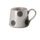 thumbnail image 1 of Taza de cerámica rugosa con diseño negro esmerilado for café casero, 1 of 7