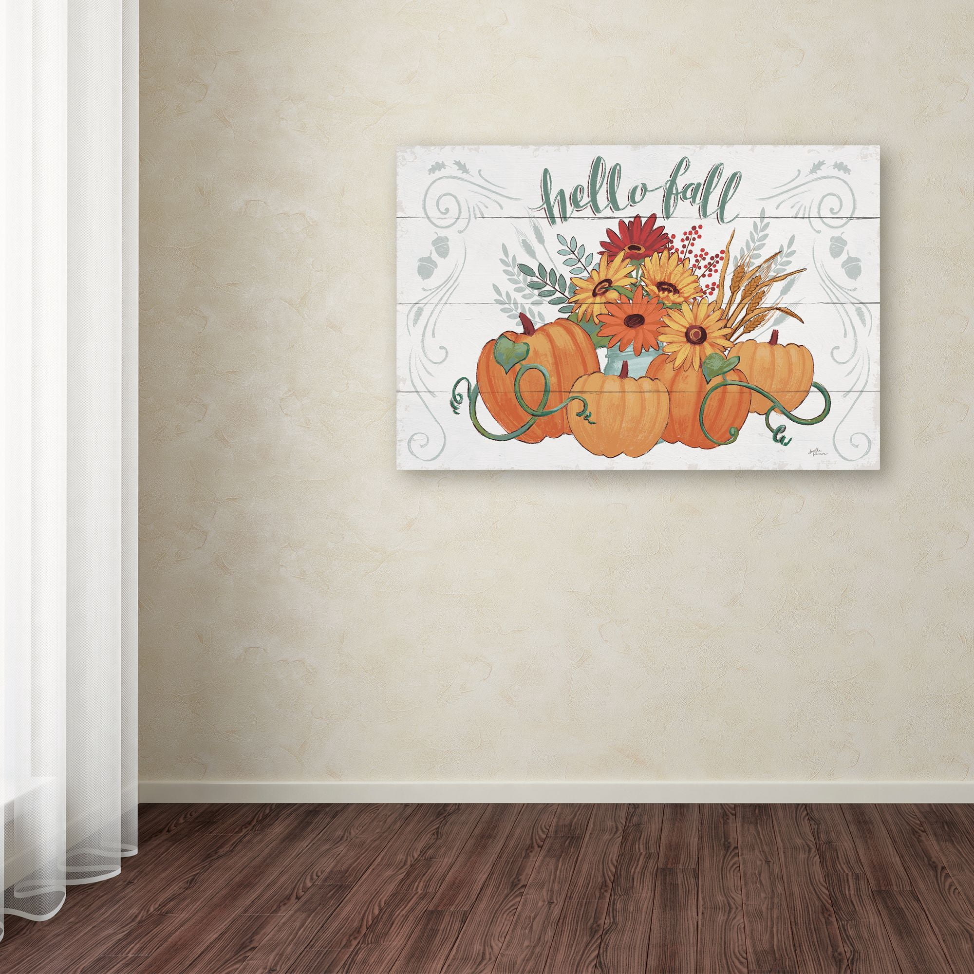 Trademark Fine Art 'Fall Fun I' Canvas Art by Janelle Penner