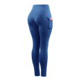 thumbnail image 2 of Women's Compression Tights Fitness Leggings Yoga Gym Cropped Pants with Pocket, 2 of 3