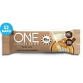 thumbnail image 6 of ONE Coffee Shop Protein Bars Caffeine, Vanilla Latte, Gluten Free with 20g Protein and only1g Sugar, Guilt-Free Snacking for High Protein Diets, 2.12 oz (12 Count), 6 of 6