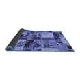 thumbnail image 2 of Ahgly Company Indoor Square Patchwork Blue Transitional Area Rugs, 6' Square, 2 of 4