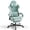 Green, variant on Wasait Gaming Chair with Footrest Ergonomic Office Gamer Chair with Headrest and Massage Lumbar Cushion Racing Reclining Computer Game Chair for Adults, Blue
