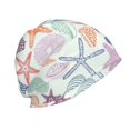 thumbnail image 2 of KLL Colorful Seashells Winter Fall Beanie Knit Hats for Men & Women - Warm & Soft Stylish Toboggan Caps for Cold Weather, 2 of 6