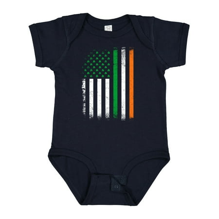 

Inktastic Irish American Flag Boys or Girls Baby Bodysuit