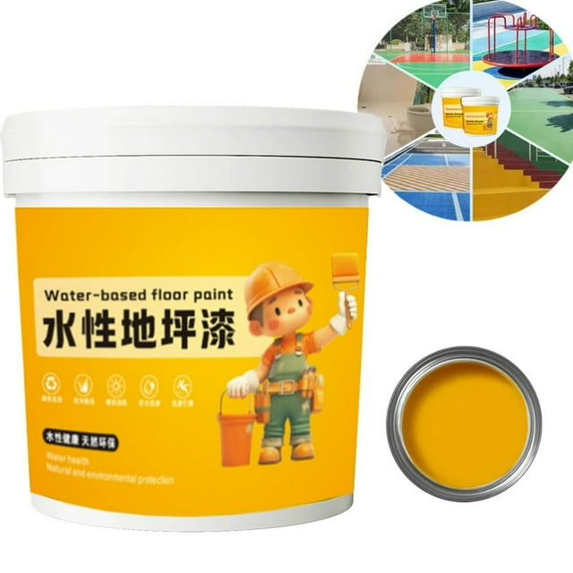 HLONK 50 % de Réduction! Peinture de Sol Époxy à Base d'Eau Antidérapante 300ml