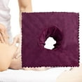 thumbnail image 3 of Draps de Table de Massage avec Trou pour Respiration du Visage 40x40cm pour Lit de Massage, 3 of 9