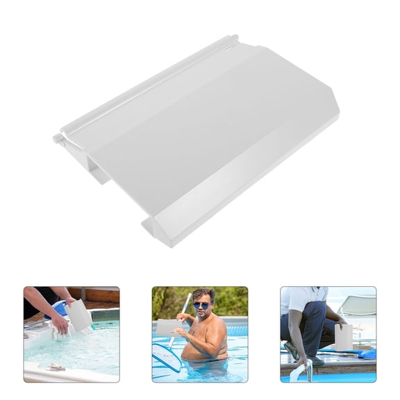LOLIPPYY Replacement Skimmer Flap Door Plastic White 1Pack