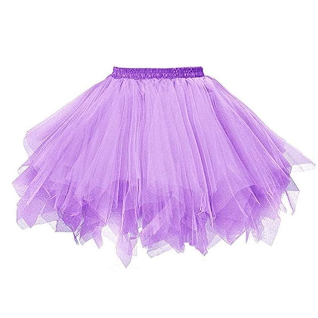 Jupe-culotte Rétro pour Femmes en Fil à Bulles de Haute Qualité, Jupe de Ballet, Demi-Jupe de Danse
