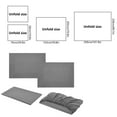 thumbnail image 3 of Qocolhg Queen Size 4 Piece Bed Sheet Set - Comfy Breathable & Cooling Bed Sheets Set, Includes 1 Fitted Sheet, 1 Flat Sheet and 2 Pillowcases, Deep Pockets, Soft and Wrinkle Free, Dark Gray, 3 of 6