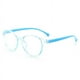 thumbnail image 5 of Montura de gafas ligeras antiluz azul para niños, montura redonda de colores a la moda, cómodas y bonitas, 5 of 6