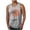 Gray, variant on PATLOLLAV Mens Tank Tops,Men Casual Round Neck Sports Fitness Sunset Print Sleeveless T-Shirt