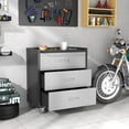 thumbnail image 6 of Tool Cabinet, Heavy-Duty Metal Storage Cabinet with Wheels - 3 Drawer Tool Cabinet for Garage, Office, and Home Organizer Solutions, Black/Gray, Black+ Gray Tool Storage Cabinet,Rolling Tool Cabinet, 6 of 16