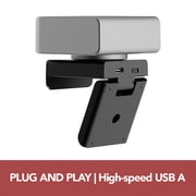 Mobile Pixels AI Camera, Full HD 1080p Video, Noise Reduction Microphone, auto-Tracking and auto Focusing