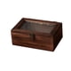 thumbnail image 4 of Caja de almacenamiento de joyas, caja de madera, caja de joyería de estilo tradicional chino, recuerdo 18x12x7cm, 4 of 9