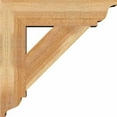 thumbnail image 2 of Ekena Millwork 4"W x 18"D x 18"H Westlake Craftsman Rough Sawn Bracket, Western Red Cedar, 2 of 4