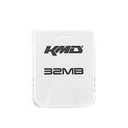 Angle View: KMD 32 MB 507 Blocks Memory Card for Nintendo Wii and GameCube System