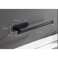 thumbnail image 2 of WallMountKitchenRollHolderUnderCabinetPaperTowelHolderToiletPaperDispenserFilmOrganizerRack, 2 of 4
