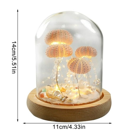 

Huayishang Clearance Led Light Ornaments Khaki Desktop Ornament Clearance Sale 1*Light Khaki