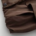 thumbnail image 6 of Vynhevius Women Jacket Solid Lapel Button Cropped Long Sleeve Casual Outerwear Top, 6 of 9